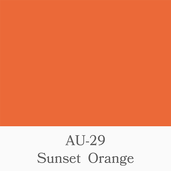 AU-29  Sunset  Orange　アウトレット