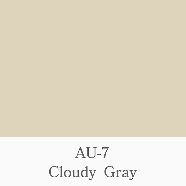 AU-07  Cloudy  Gray　アウトレット