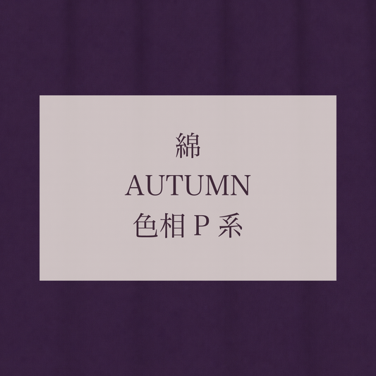 Autumn 色相 P系 綿
