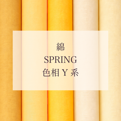 Spring 色相 Y系 綿